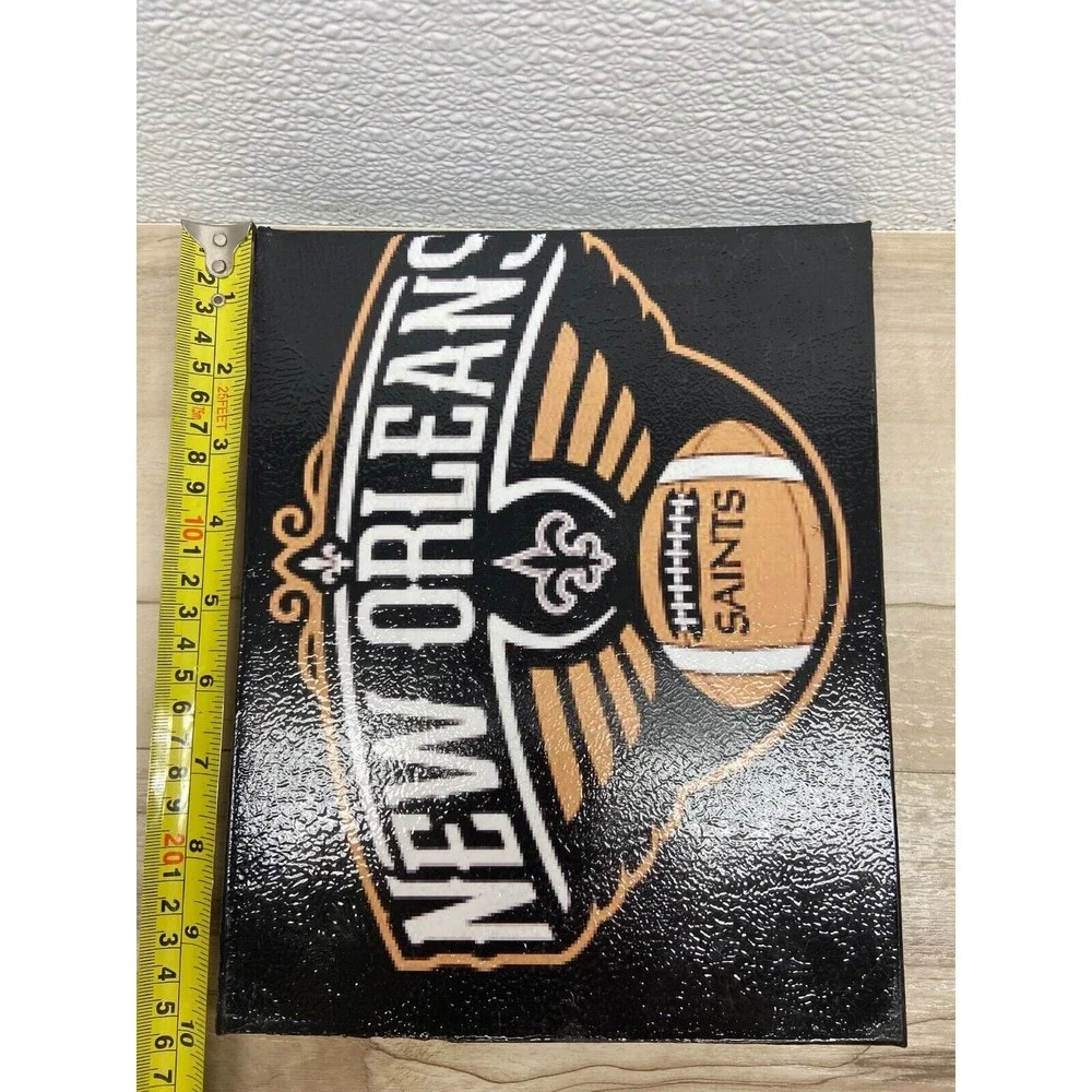 NFL New Orleans Saints Painting Logo Sign Wall Decor